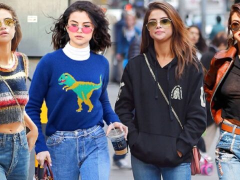 Học lỏm cách phối đồ với quần jeans dáng ôm đầy cuốn hút từ Selena Gomez