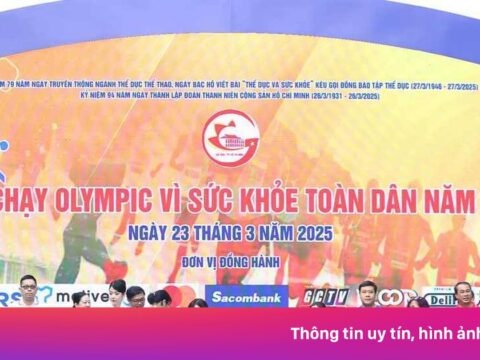 TP.HCM bùng nổ Ngày chạy Olympic 2025