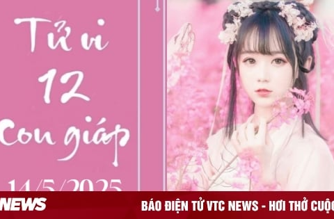 Tử vi 12 con giáp hôm nay ngày 14/5/2025: Tý tiêu cực, Thân thuận lợi