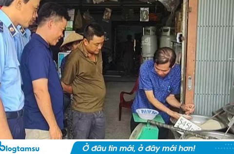 Phát hiện gạo có vấn đề bất thường bán trên thị trường Hậu Giang