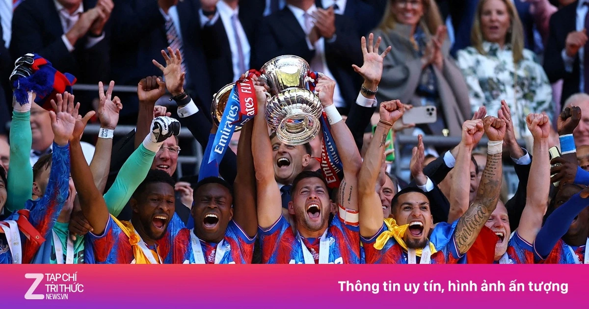 Hạ Man City, Crystal Palace giành danh hiệu lớn đầu tiên trong lịch sử