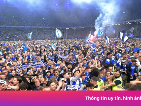 Biển người ăn mừng Hamburger trở lại Bundesliga sau 7 năm