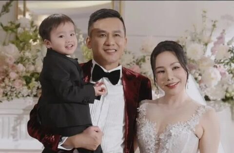 Hồ Quỳnh Hương công khai con trai trong đám cưới