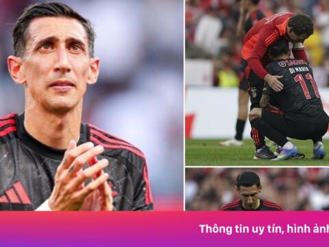 Di Maria khóc