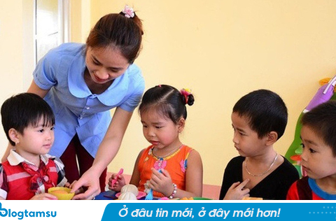 Tin vui cho giáo viên mầm non: Phụ cấp có thể tăng đến 80%