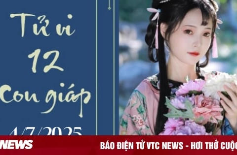 Tử vi 12 con giáp hôm nay ngày 4/7/2025: Dần nóng vội, Ngọ khó khăn