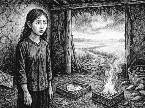 Chiếc hộp gỗ của mẹ