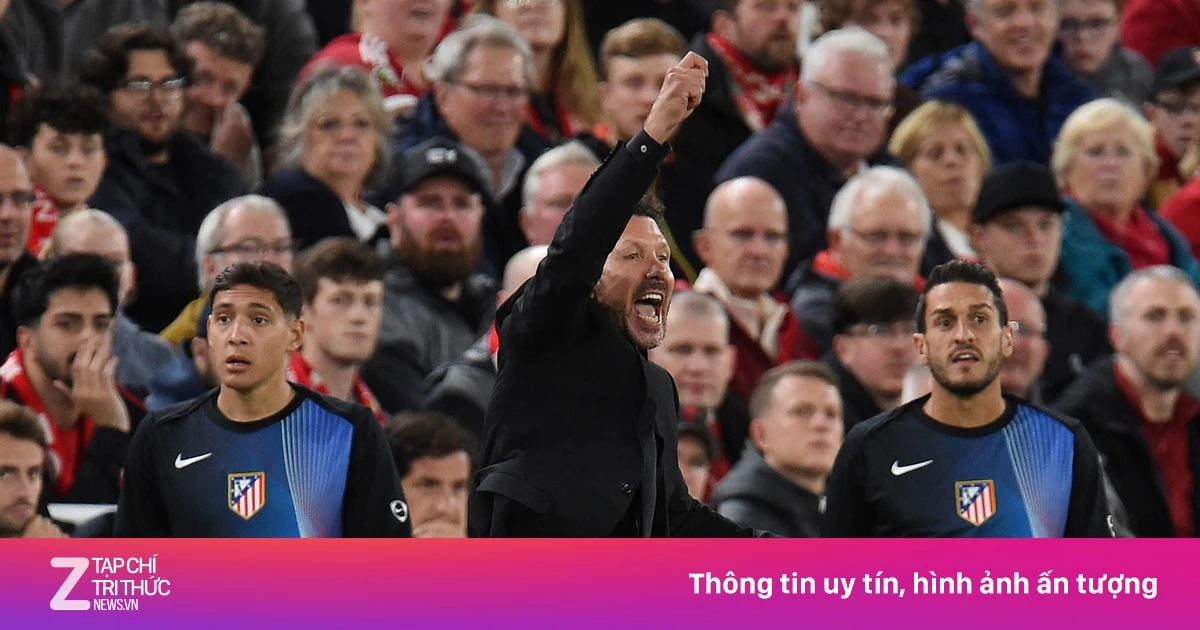 Hình ảnh xấu xí của HLV Simeone