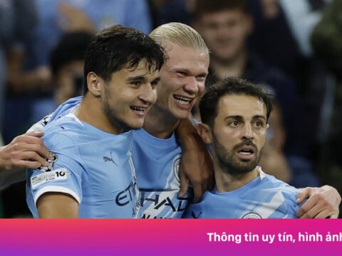 Haaland tạo cột mốc lịch sử ở Champions League