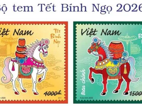 Phát hành bộ tem Tết Bính Ngọ