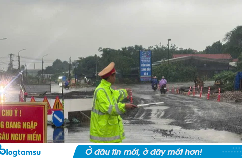 Cục CSGT ra thông báo khẩn liên quan Bão số 10