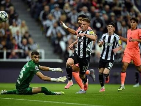 Rashford rực sáng với cú đúp, Barcelona đánh bại Newcastle tại Champions League