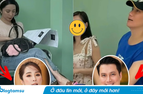 Xôn xao hình ảnh Quỳnh Nga – Việt Anh xuất hiện chung tại phòng khám, cầm giấy siêu âm, chính chủ nói gì?