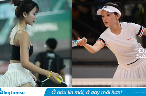 Hiền Hồ và cô gái “vén váy” chơi pickleball bị oan