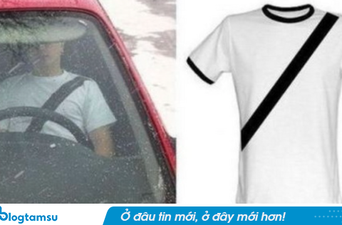 Tài xế ‘mách nhau’ mua áo in hình dây an toàn ô tô có qua mắt được camera AI?