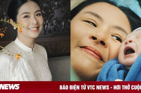Hoa hậu Ngọc Hân sinh con trai đầu lòng