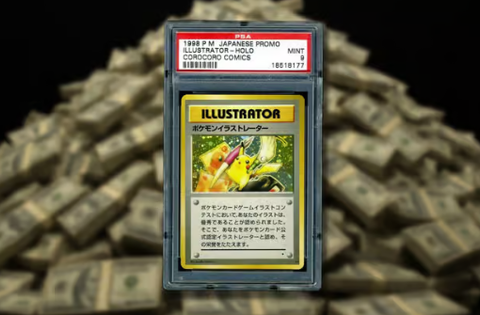 Xuất hiện thẻ bài Pokémon được bán với giá kỷ lục, hơn 100 tỷ đồng cho thẻ Pikachu “huyền thoại”