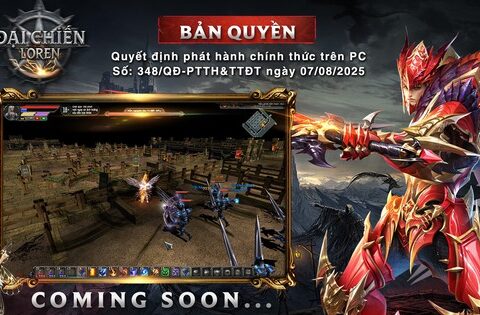 Đại Chiến Loren game hoài niệm MU Online, bản quyền phát hành tại Việt Nam