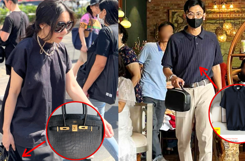 So vội outfit “tổng tài” đi xin lỗi với đồ của chủ quán cafe: Hermès da cá sấu thế này thì căng rồi!