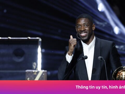 Dembele thắng áp đảo ở cuộc bầu chọn Quả bóng vàng