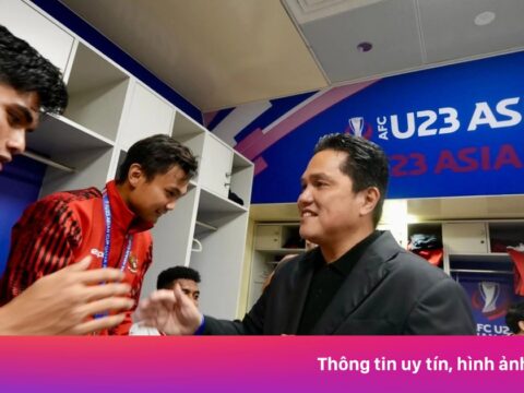 Erick Thohir nhận ghế Bộ trưởng, U23 Indonesia lâm nguy?