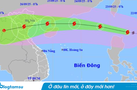 Tin mới nhất về siêu bão Ragasa: Mạnh cực đại cấp 17, vào Biển Đông tối nay 22/9