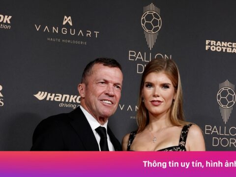 Matthaus đưa bạn gái kém 38 tuổi dự gala Quả bóng vàng