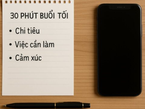 Mỗi tối chỉ 30 phút ở khung giờ này – tôi bất ngờ kiểm soát chi tiêu và tiết kiệm hàng chục triệu