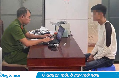 Công an làm việc với thanh niên vừa đánh thai phụ, vừa nói “Biết tao là ai không?”