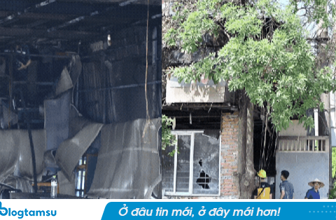 Cảnh tượng thương tâm bên trong căn nhà xảy ra vụ cháy khiến cả gia đình 4 người TV ở Hà Nội