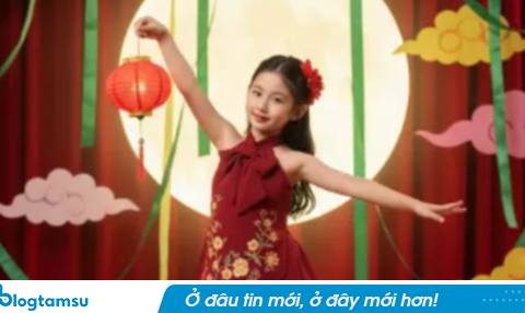 Cách tạo bộ ảnh Trung Thu cho em nhỏ bằng AI Gemini cực đơn giản mà đẹp