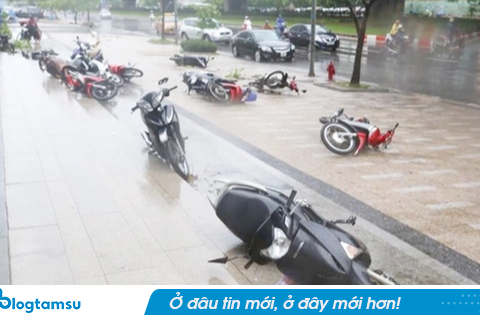 Tin mới nhất về cơn bão số 10: Khi nào Hà Nội bắt đầu mưa to đến rất to?