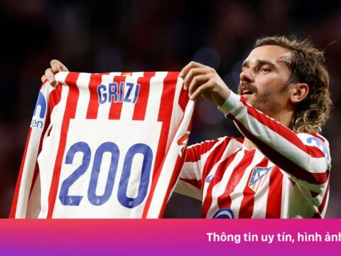Griezmann tạo cột mốc lịch sử