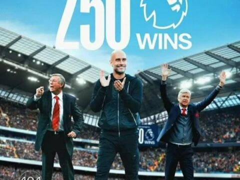 Cán mốc 250 trận thắng, HLV Pep Guardiola vượt qua Sir Alex