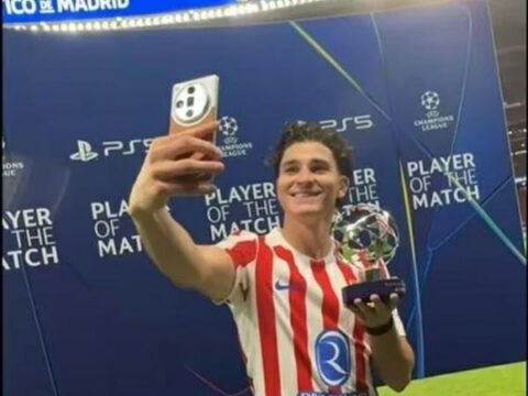 Julian Alvarez tiếp đà thăng hoa, Atletico Madrid đại thắng 5-1