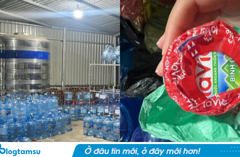 Vụ 20.000 bình nước Lavie giả tuồn đi tiêu thụ khắp nơi ở Hà Nội: Chi phí sản xuất chỉ 10.000 đồng, bán ra 70.000 đồng