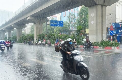Từ đêm nay, Hà Nội và hàng loạt tỉnh ở miền Bắc mưa to đến rất to