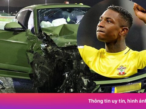 Cựu cầu thủ Premier League thoát chết sau cú tông nát siêu xe