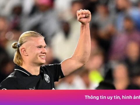 Haaland là đối thủ nguy hiểm của Mbappe