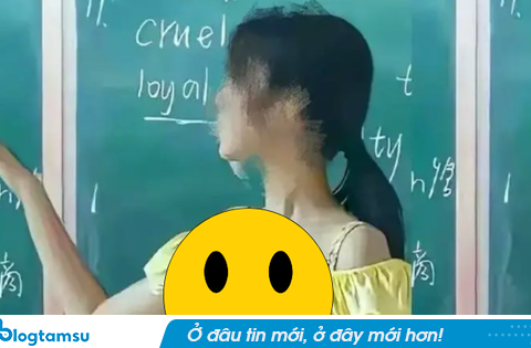 Trang phục lên lớp của 1 cô giáo tiếng Anh khiến từ phụ huynh đến các thầy cô đồng nghiệp tranh cãi dữ dội