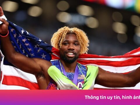 Lyles và tham vọng vượt huyền thoại Usain Bolt