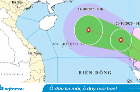Biển Đông đón bão số 12, không khí lạnh tràn về miền Bắc