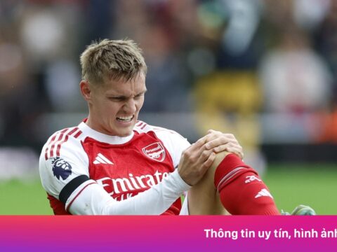 Odegaard tạo kỷ lục đau đớn nhất Premier League