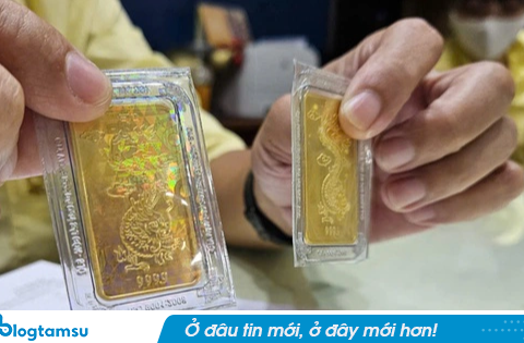 Vàng miếng trở lại đường đua