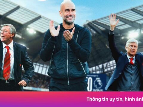 Pep Guardiola bỏ xa Sir Alex Ferguson