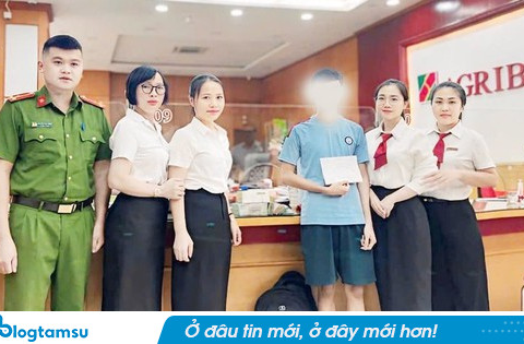 Nam sinh 2005 mang cả bọc tiền mặt 805 triệu đồng đến ngân hàng giao dịch: Nhân viên Agribank và công an vào cuộc phát hiện nguồn gốc số tiền